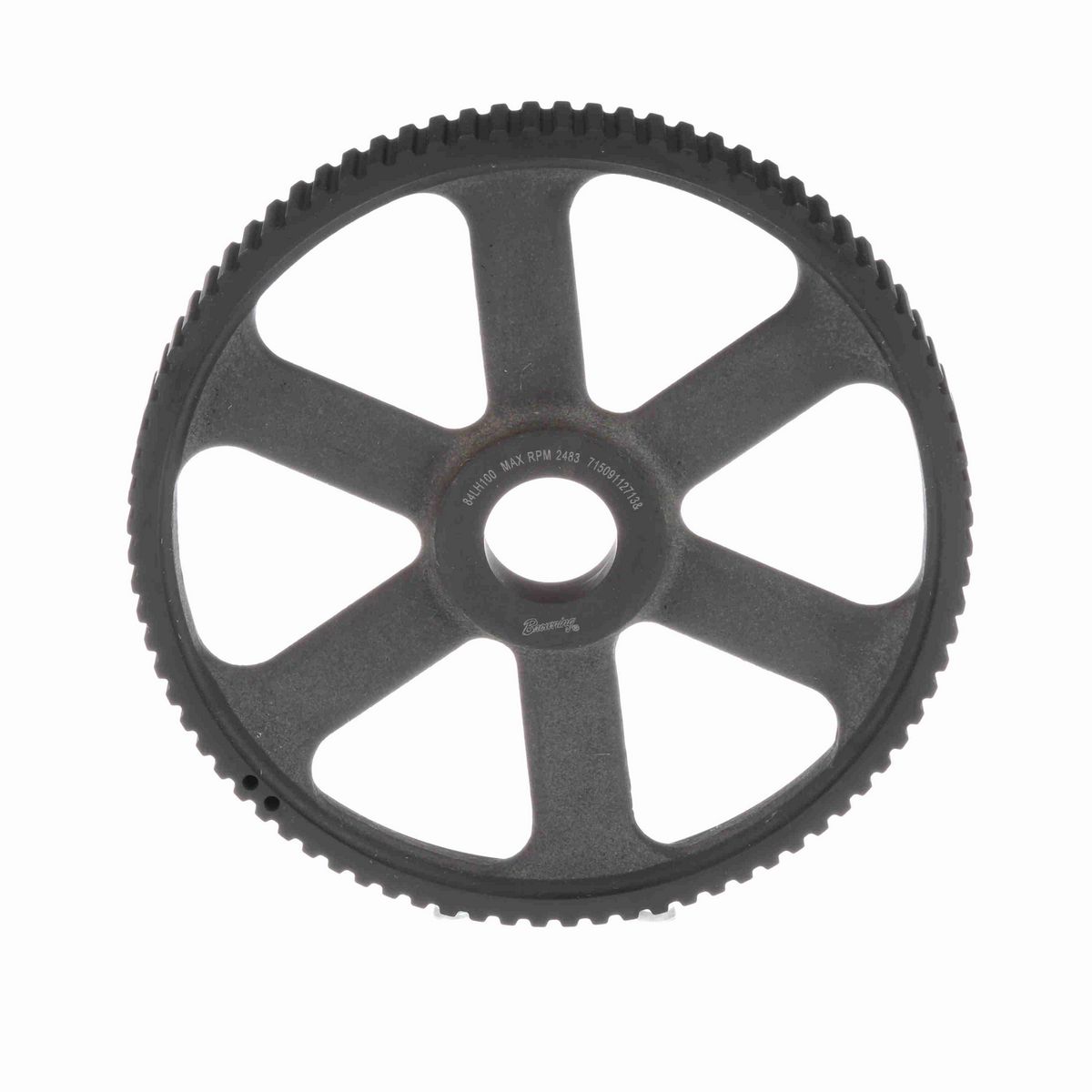 Browning Steel Bushed Bore Gearbelt Pulley - 84LH100