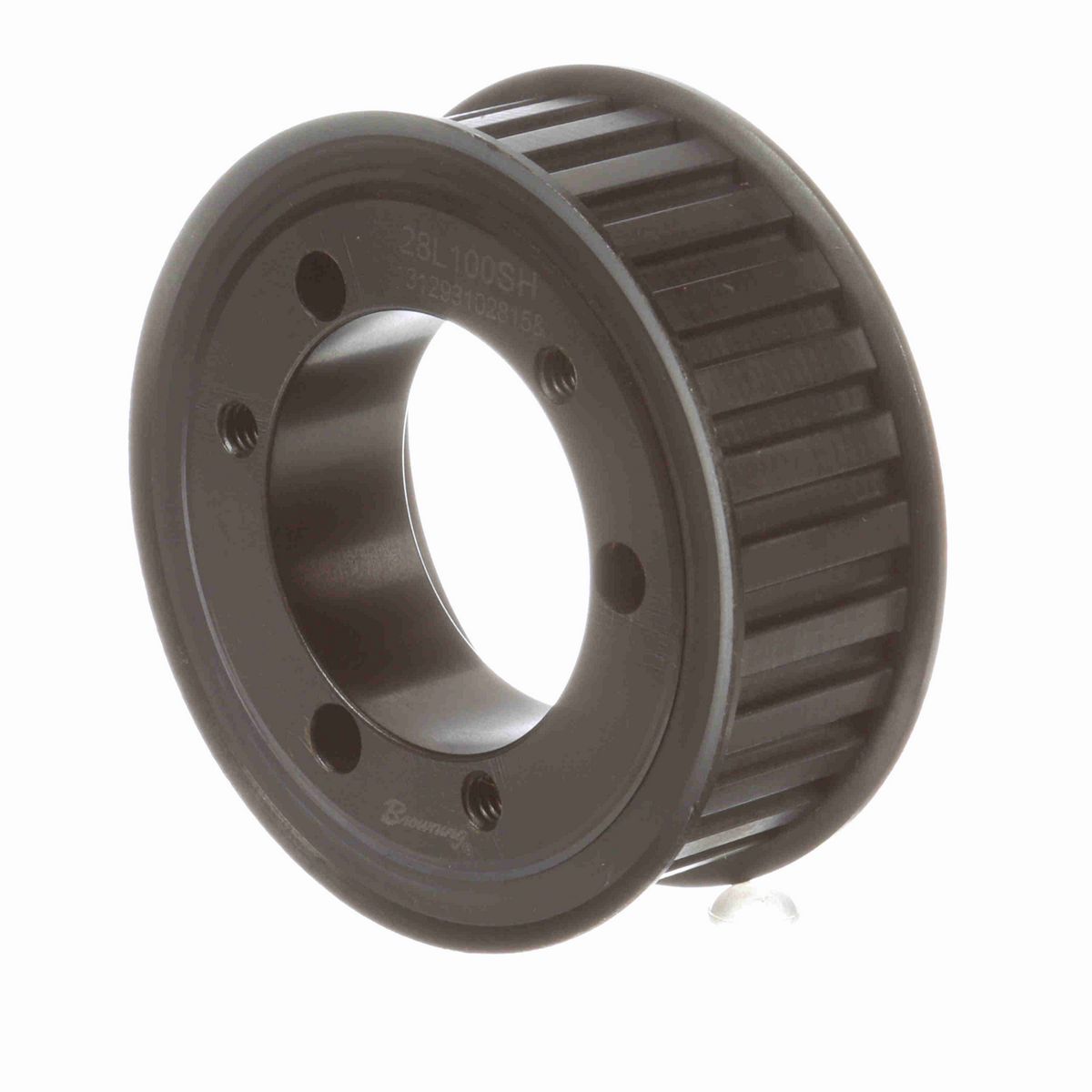 Browning Steel Bushed Bore Gearbelt Pulley - 28L100SH