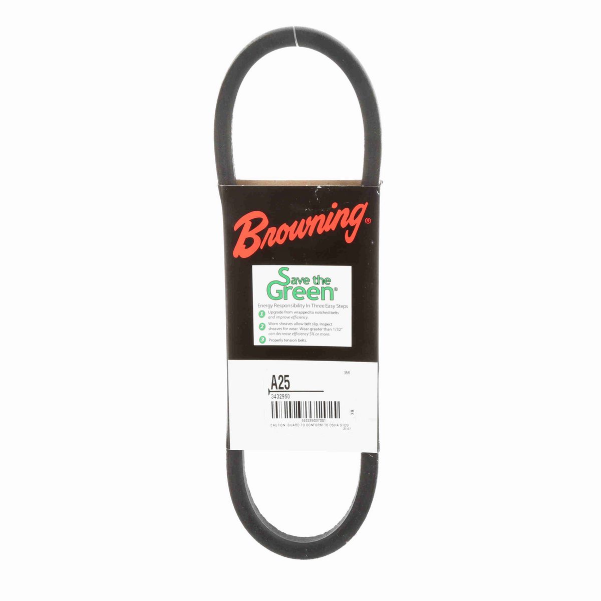 Browning Neoprene Wrapped Belt 95% Efficient - A25