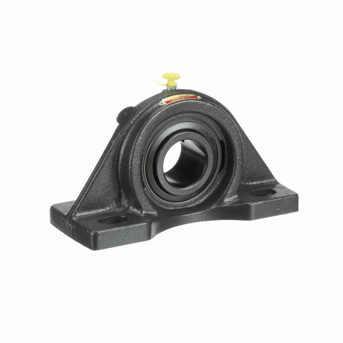 Sealmaster Mounted Cast Iron Four Bolt Pillow Block Ball Bearing - 52100 Bearing Steel, Black Oxided - Setscrew Lock - MFP-310