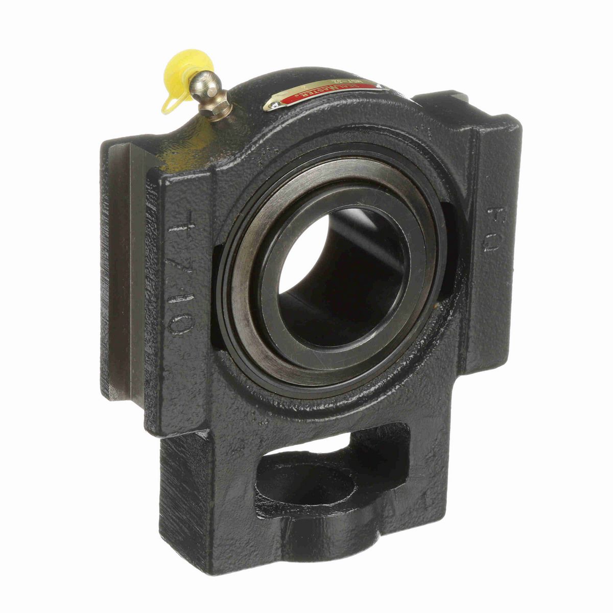 Sealmaster Mounted Cast Iron Wide Slot Take Up Ball Bearing - 52100 Bearing Steel, Black Oxided - Setscrew Lock - MST-32