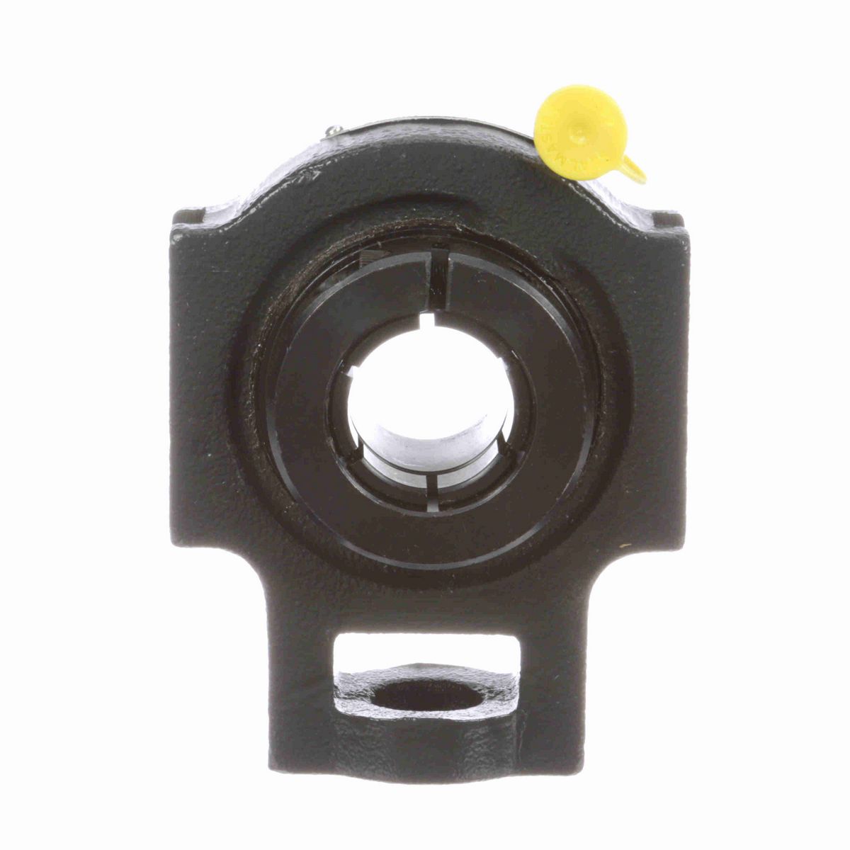 Sealmaster Mounted Cast Iron Wide Slot Take Up Ball Bearing - 52100 Bearing Steel, Black Oxided - Concentric Lock - ST-20T