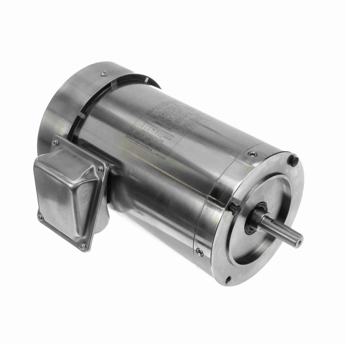 LEESON SST Duck™ General Purpose Motor, 1.50 & 1 HP, 3 Ph, 60 & 50 Hz, 230/460 & 190/380 V, 1800 & 1500 RPM, 56C Frame, TEFC - 191567.00