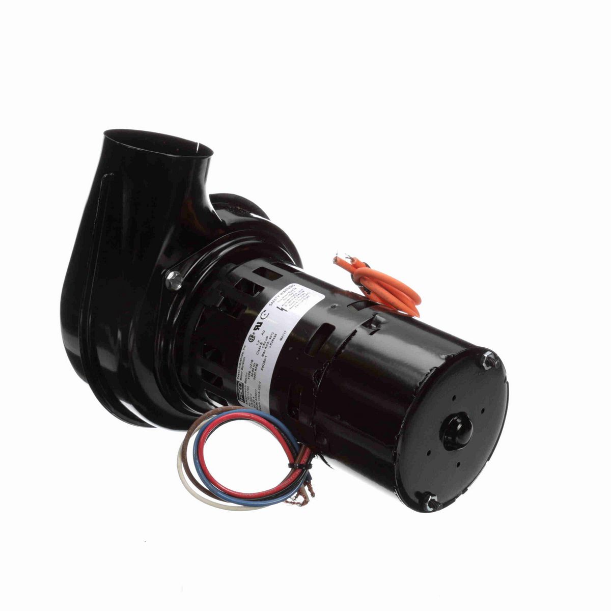 FASCO Round Outlet Shaded Pole OEM Replacement Draft Inducer Blower, 115/230 Volts, Flange: No - B23617