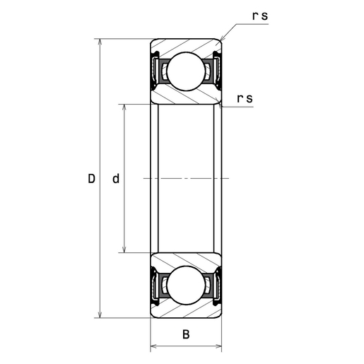 Однорядный шарикоподшипник NTN SSN202LL/LP09