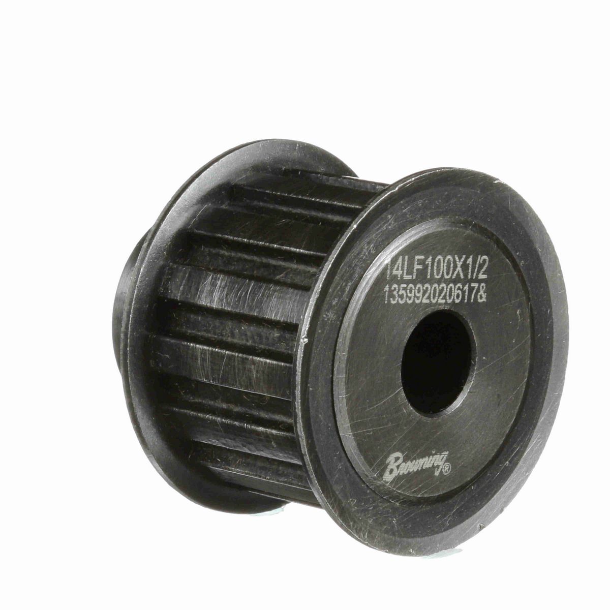 Browning Steel Finish Bore Gearbelt Pulley - 14LF100X1/2