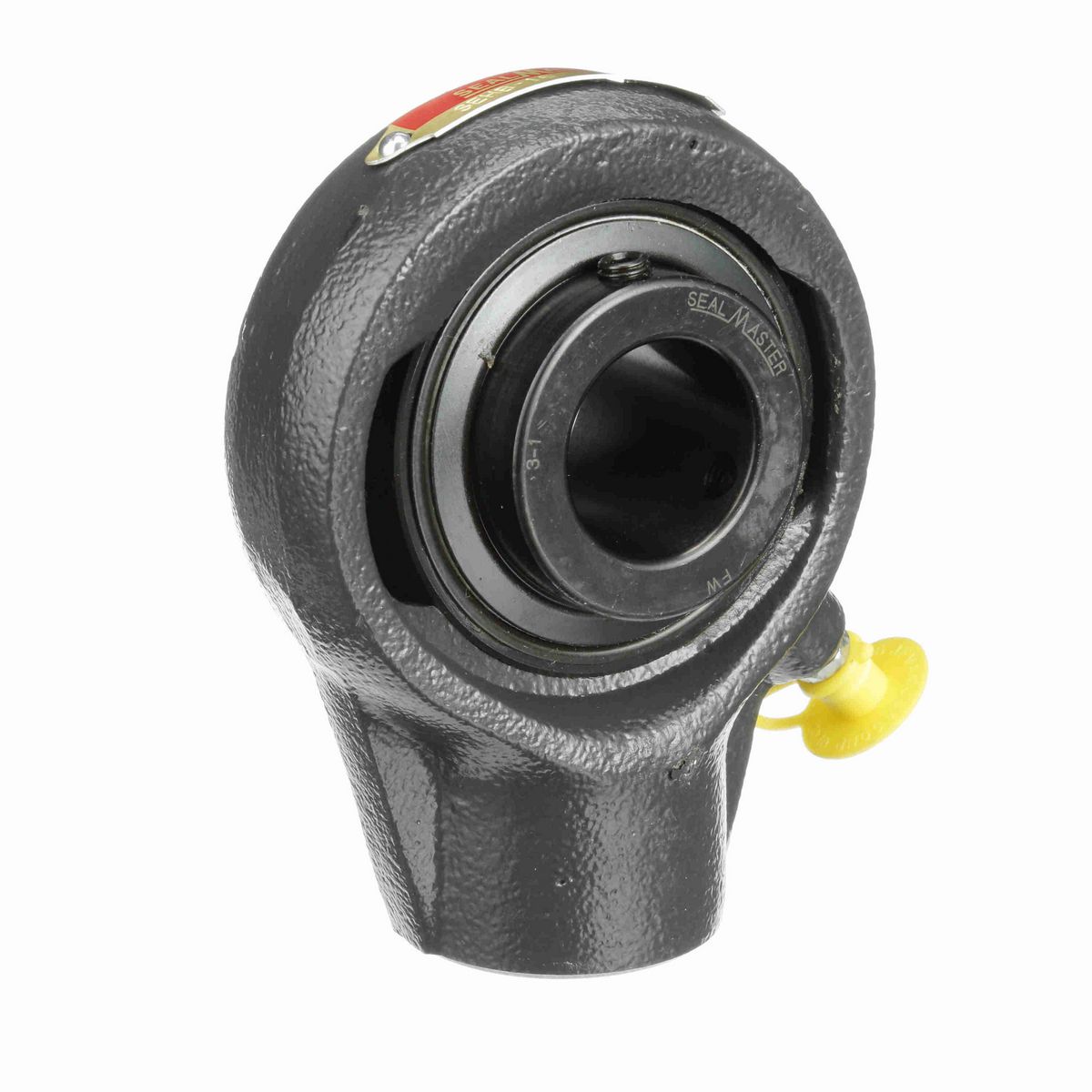 Sealmaster Mounted Cast Iron Hanger Unit Ball Bearing - 52100 Bearing Steel, Black Oxided - Setscrew Lock - SEHB-31C