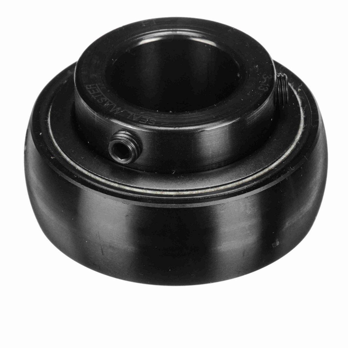 Sealmaster Mounted Insert Only Ball Bearing - 52100 Bearing Steel, Black Oxided - Setscrew Lock - 3-13