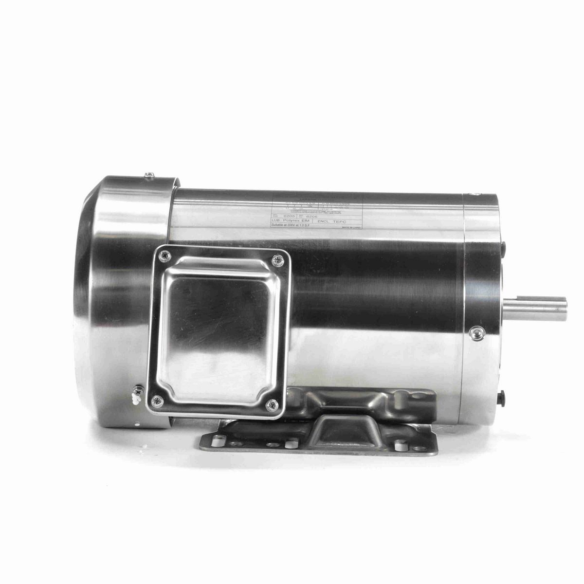 LEESON General Purpose Motor, 2 & 1.50 HP, 3 Ph, 60 & 50 Hz, 230/460 & 190/380 V, 3600 & 3000 RPM, 56HC Frame, TEFC - 191562.00