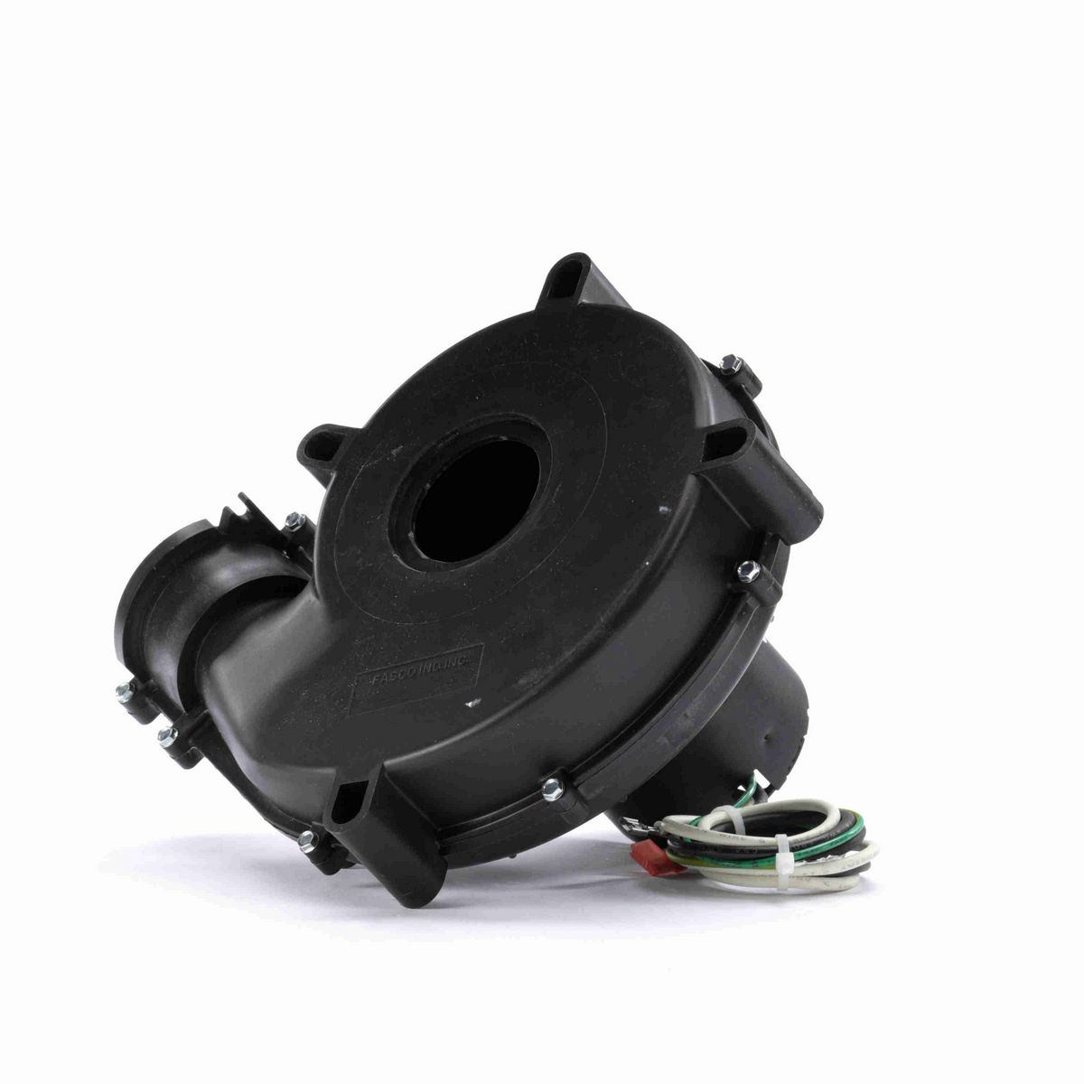 FASCO Round Outlet Shaded Pole OEM Replacement Draft Inducer Blower, 115 Volts, Flange: Yes - A189