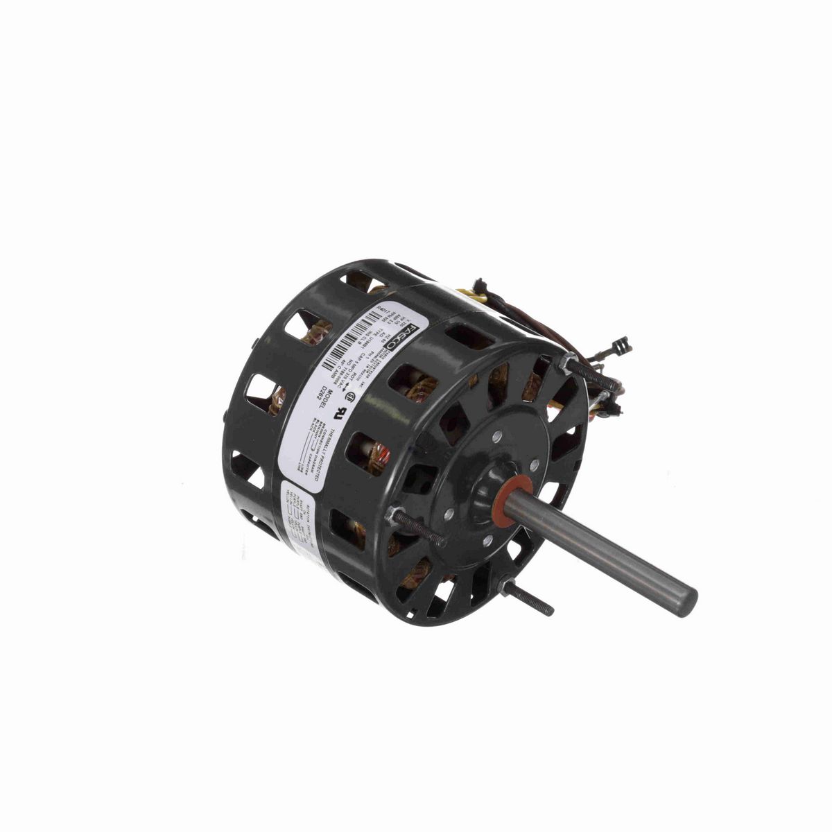 FASCO OEM Replacement Motor, 1/5 HP, 1 Ph, 60 Hz, 230 V, 925 RPM, 1 Speed, 42 Frame, OAO - D262