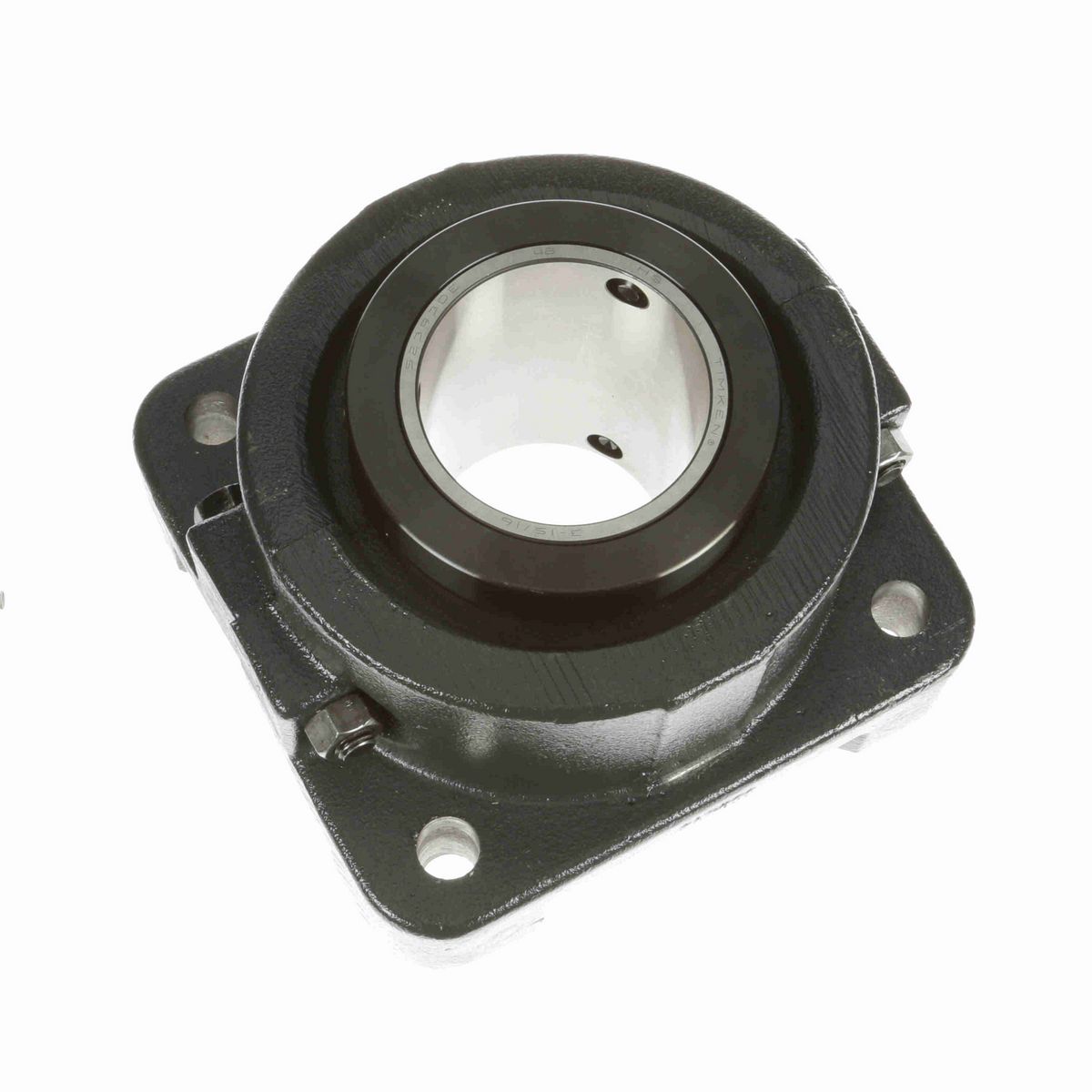 Sealmaster Mounted Cast Iron Four Bolt Flange Tapered Roller - 52100 Bearing Steel - Double Collar Mount Lock - RFB 315