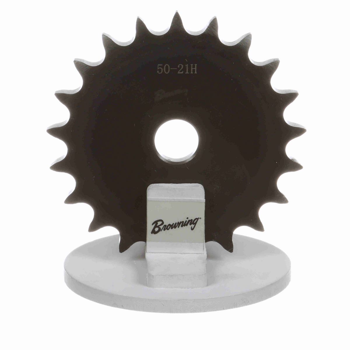 Browning Steel Minimum Plain Bore Roller Chain Sprocket - 50A21