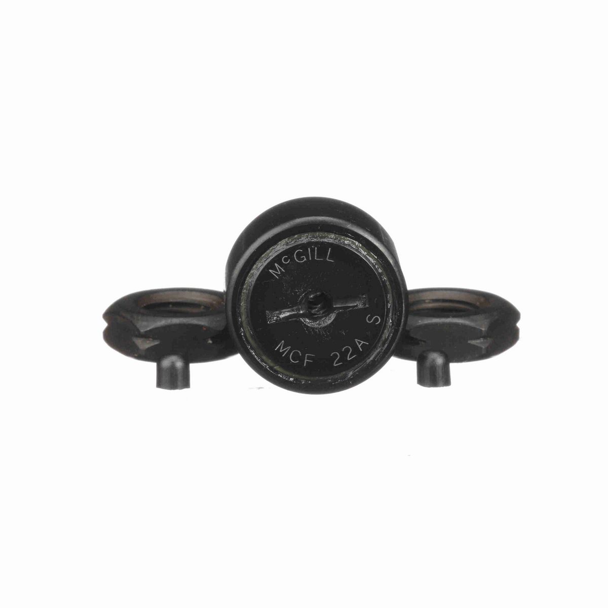 Опорный ролик с цапфой McGill CAMROL MCF 22A S, бочкообразный, с уплотнением, со шлицем под отвёртку, метрический