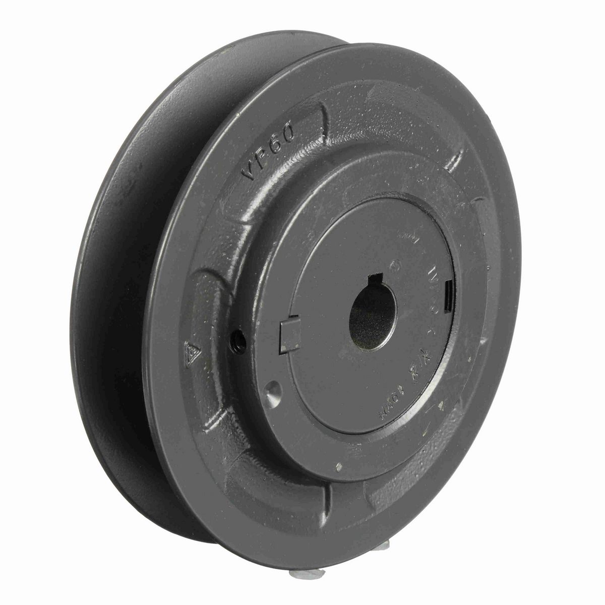 Browning 1 Groove Cast Iron Finish Bore FHP Variable Pitch Sheave - 1VP60X19MM