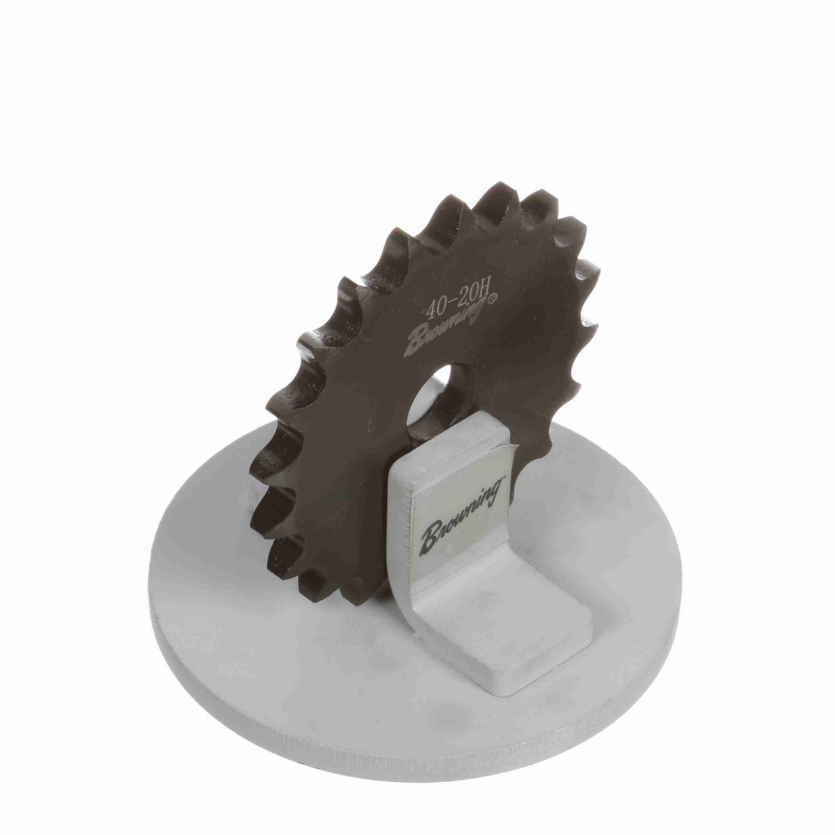 Browning Steel Minimum Plain Bore Roller Chain Sprocket - 40A20