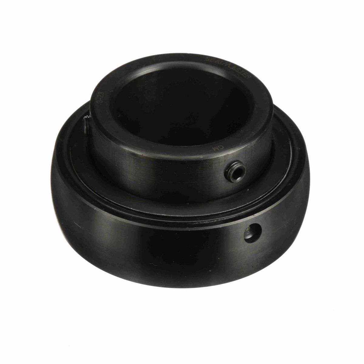 Sealmaster Mounted Insert Only Ball Bearing - 52100 Bearing Steel, Black Oxided - Setscrew Lock - 3-23