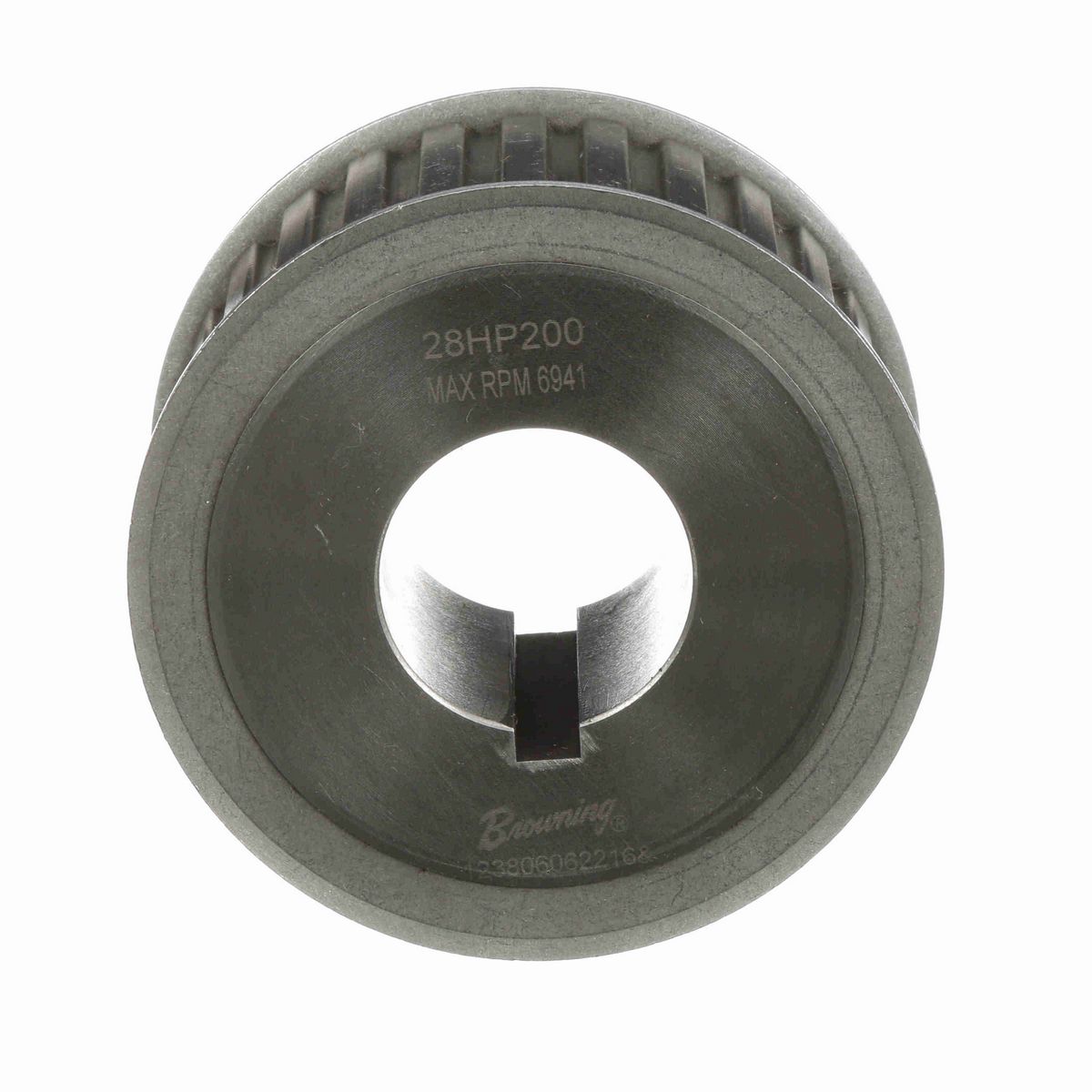 Browning Steel Bushed Bore Gearbelt Pulley - 28HP200