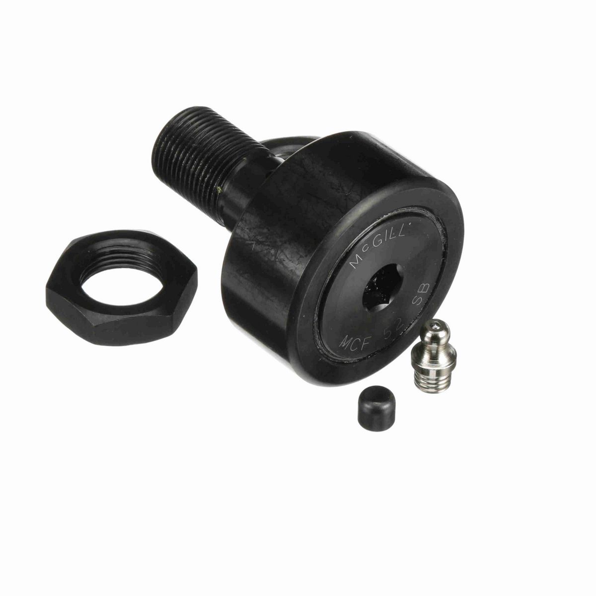 Опорный ролик с цапфой McGill CAMROL MCF 52 SB, бочкообразный, с уплотнением, с шестигранным отверстием, метрический