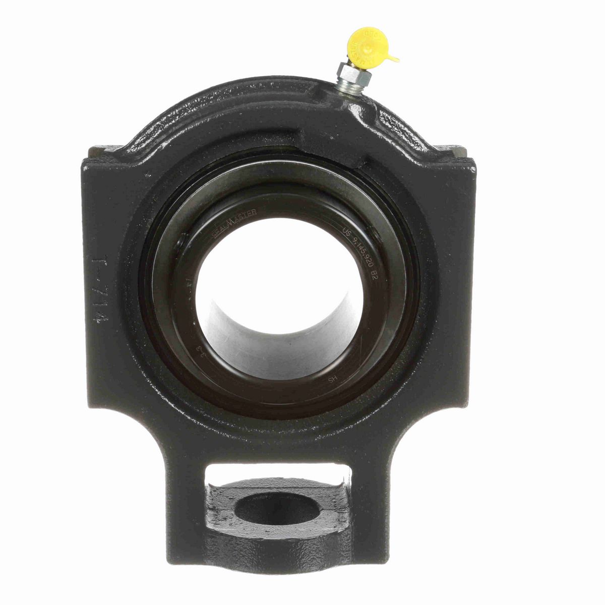 Sealmaster Mounted Cast Iron Wide Slot Take Up Ball Bearing - 52100 Bearing Steel, Black Oxided - Setscrew Lock - MST-48