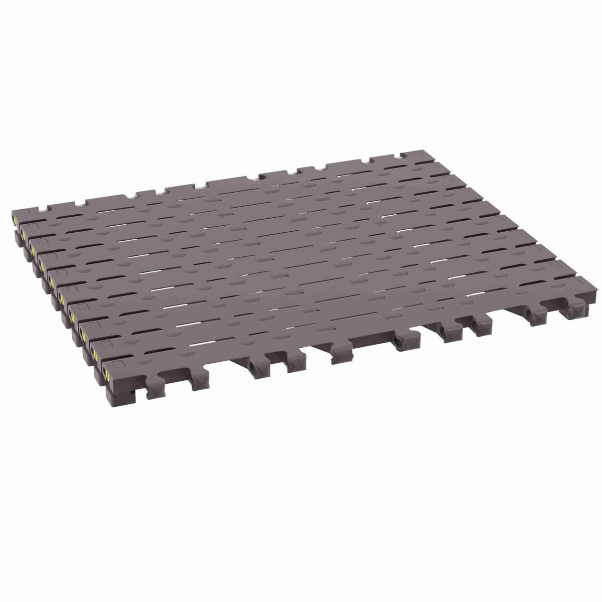 Rexnord 7956GT Side-flexing Flush Grid, Material: Brown High Performance, Width: 15in, Pitch: 1.25in - 81450301