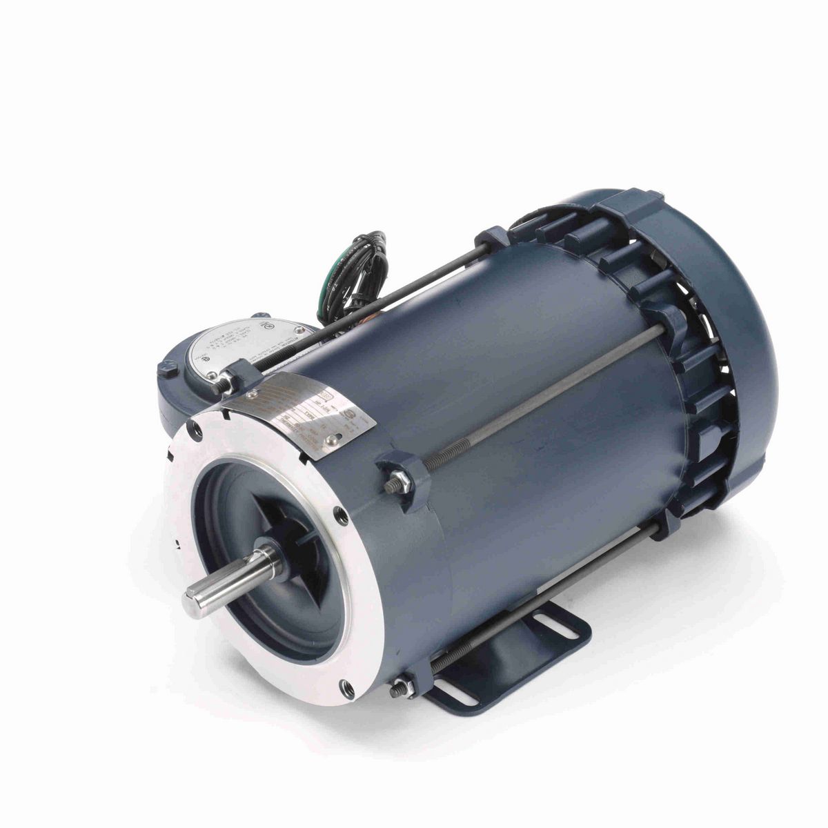 LEESON Explosion Proof Motor, 1 & 0.75 HP, 3 Ph, 60 & 50 Hz, 230/460 & 190/380 V, 3600 & 3000 RPM, 56C Frame, EPFC - 119436.00