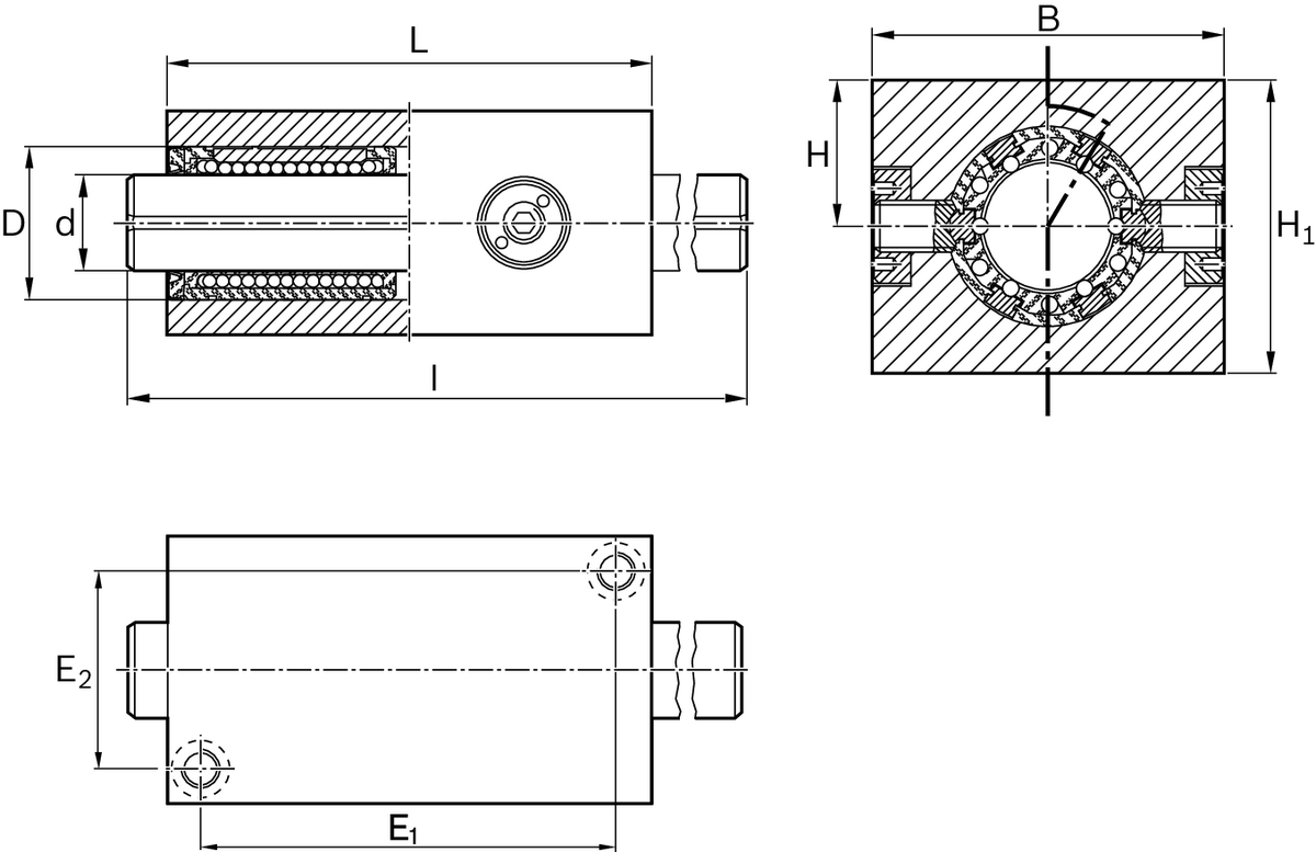 Линейный комплект Bosch Rexroth LSSDR2T-20-WV-2000 [R109752088]
