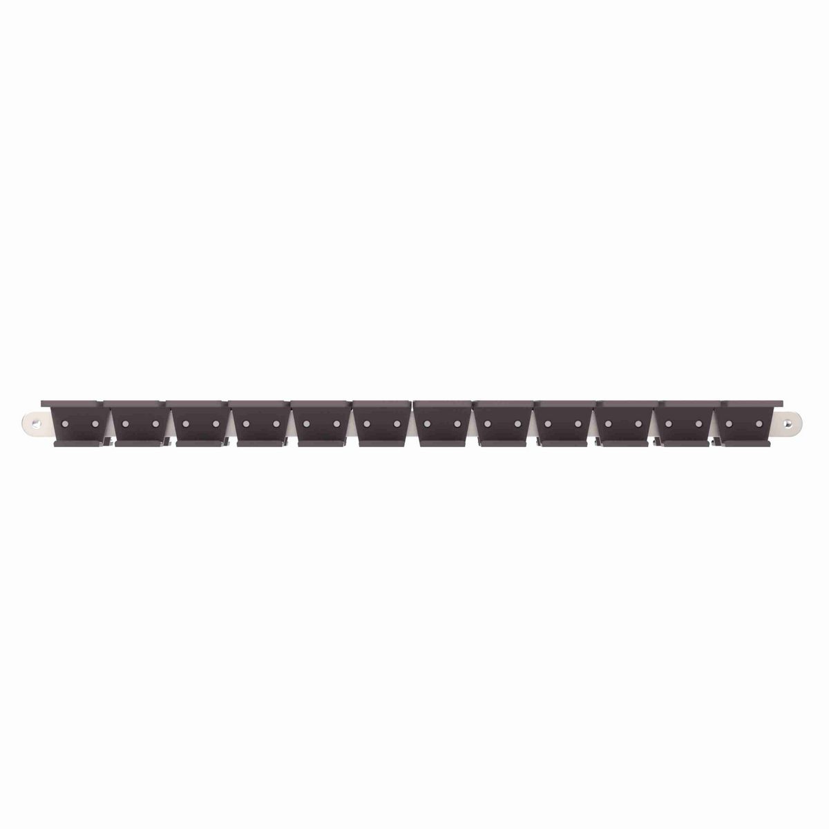 Rexnord 1873TAB Side-flexing Solid Top, Material: Brown High Performance, Width: 4.5in, Pitch: 1.5in - 81414072