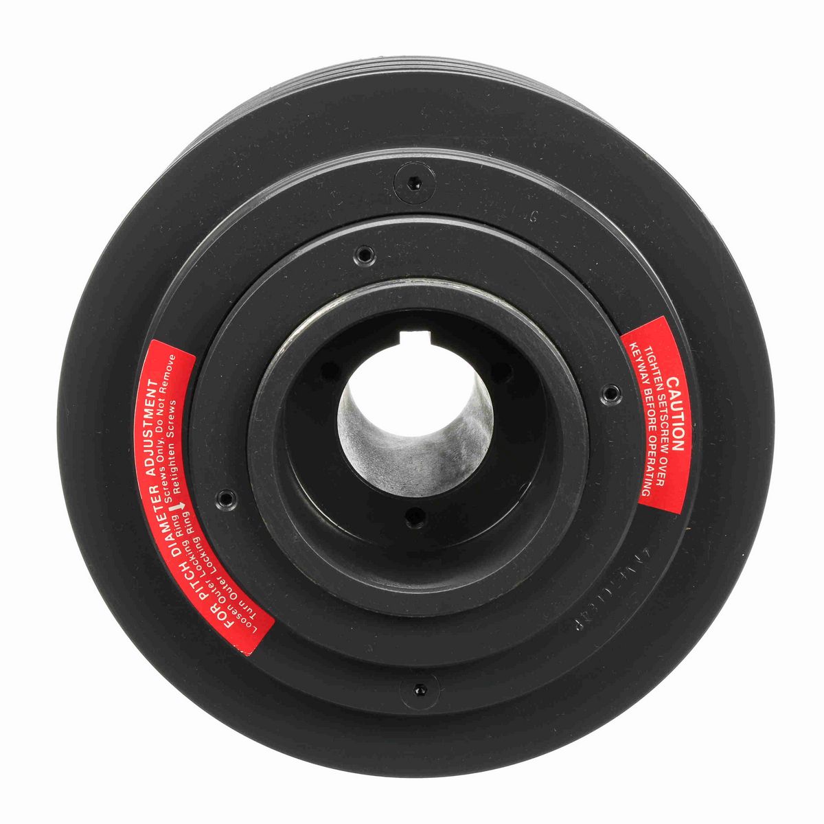 Browning 4 Groove Cast Iron Bushed Bore Multiple Variable Pitch Sheave - 4MVP70B84P