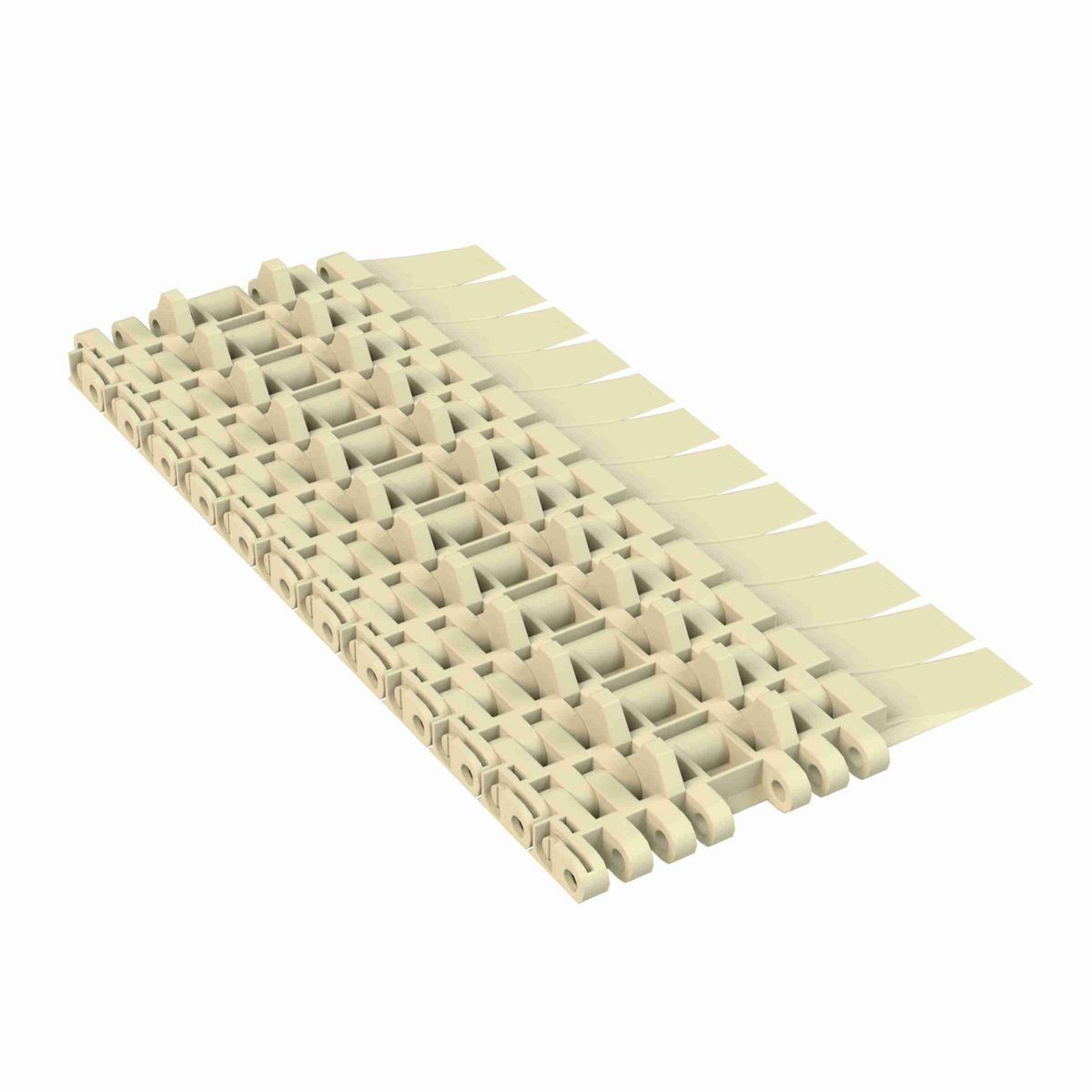 Rexnord 7705DTS Straight Running DTS®, Material: Beige High Temperature, Width: 4.5in, Pitch: 1in - 81417951