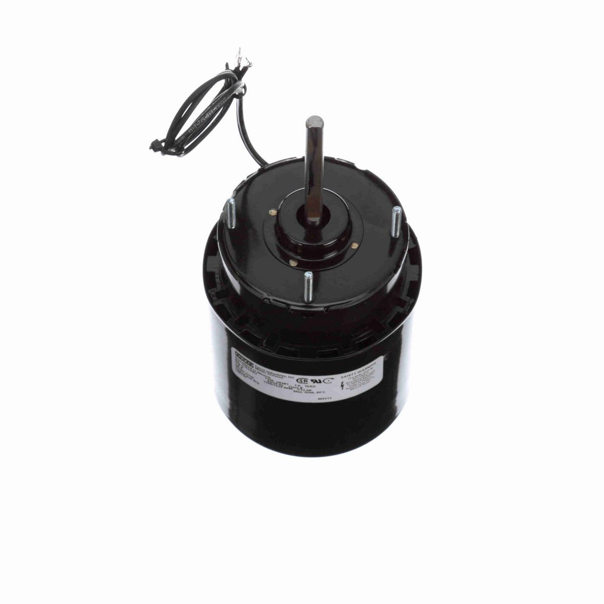 FASCO Fan and Blower Motor, 1/15 HP, 1 Ph, 50 Hz, 230 V, 1500/1250 RPM, 1 Speed, 3.3" Diameter, TEFC - D334