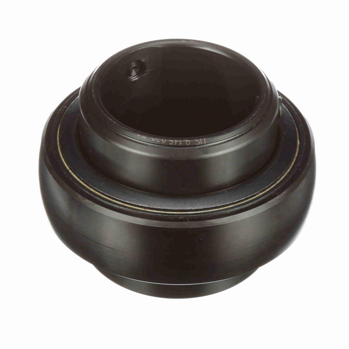 Sealmaster Mounted Insert Only Ball Bearing - 52100 Bearing Steel, Black Oxided - Double Setscrew Lock - 2-211D