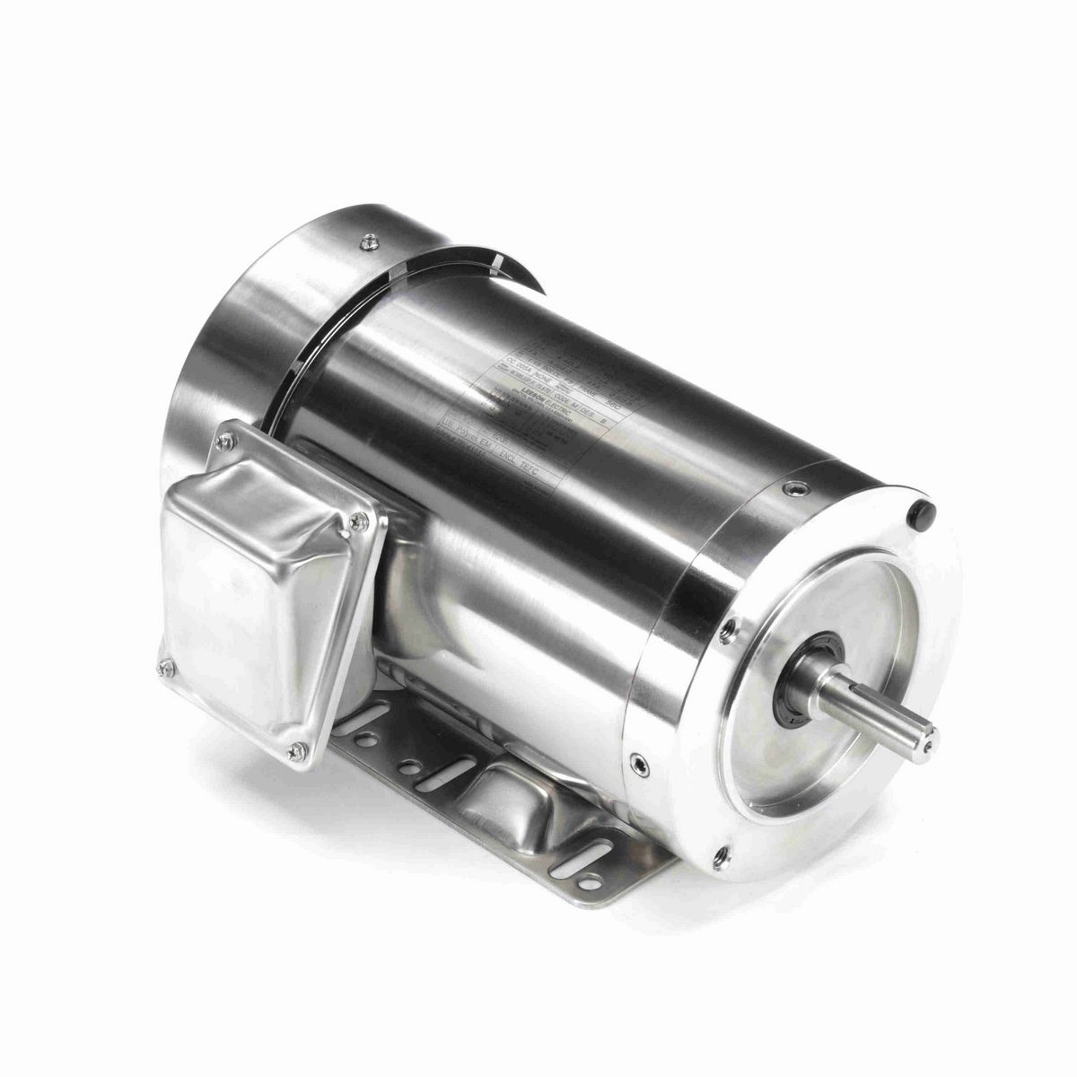 LEESON General Purpose Motor, 1.50 & 1 HP, 3 Ph, 60 & 50 Hz, 230/460 & 190/380 V, 1800 & 1500 RPM, 56HC Frame, TEFC - 191561.00
