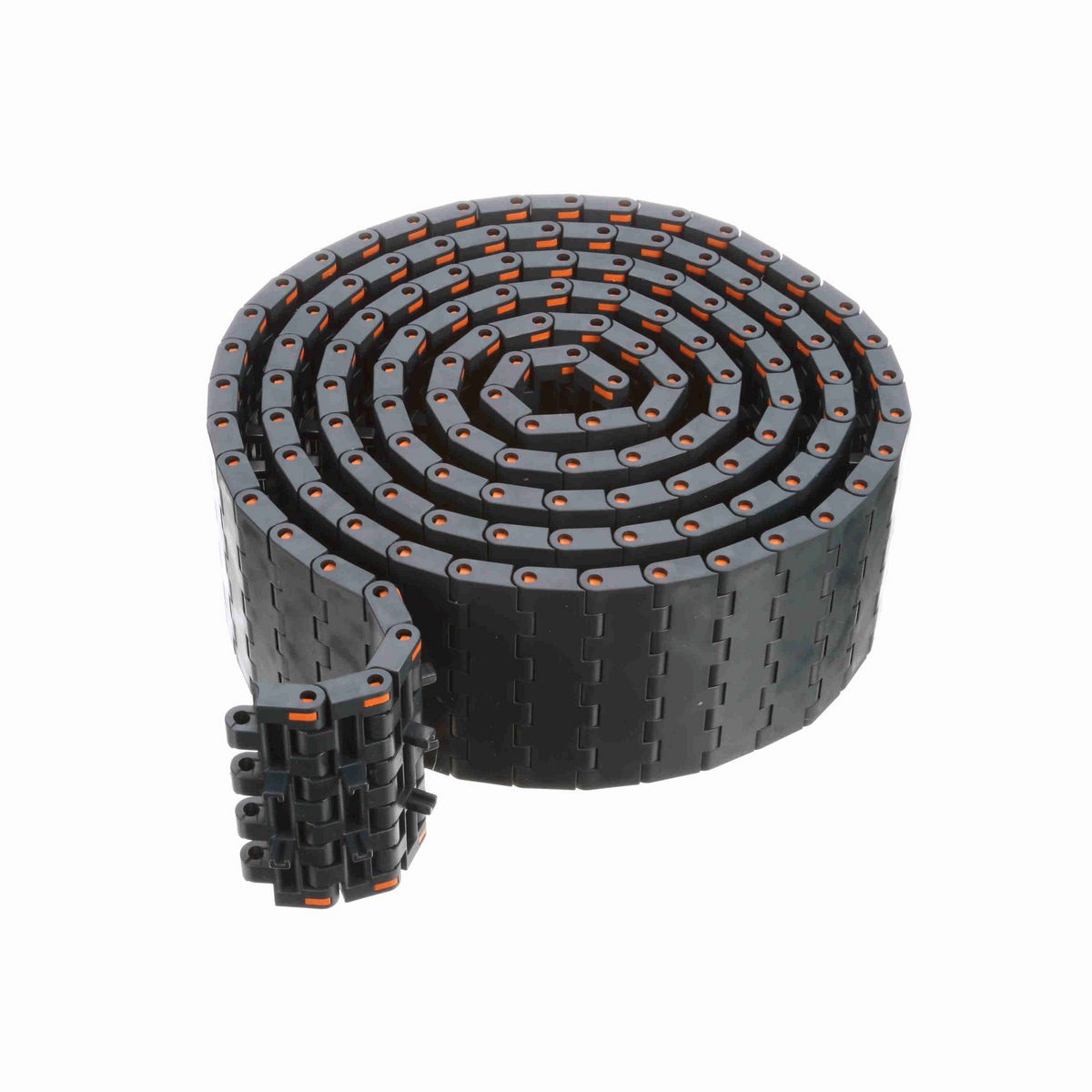 System Plast 2252FT Straight Running Solid Top, Material: NG evo (Gray Blue), Width: 4.5in, Pitch: 1in - NGE2252FT-PT-K450