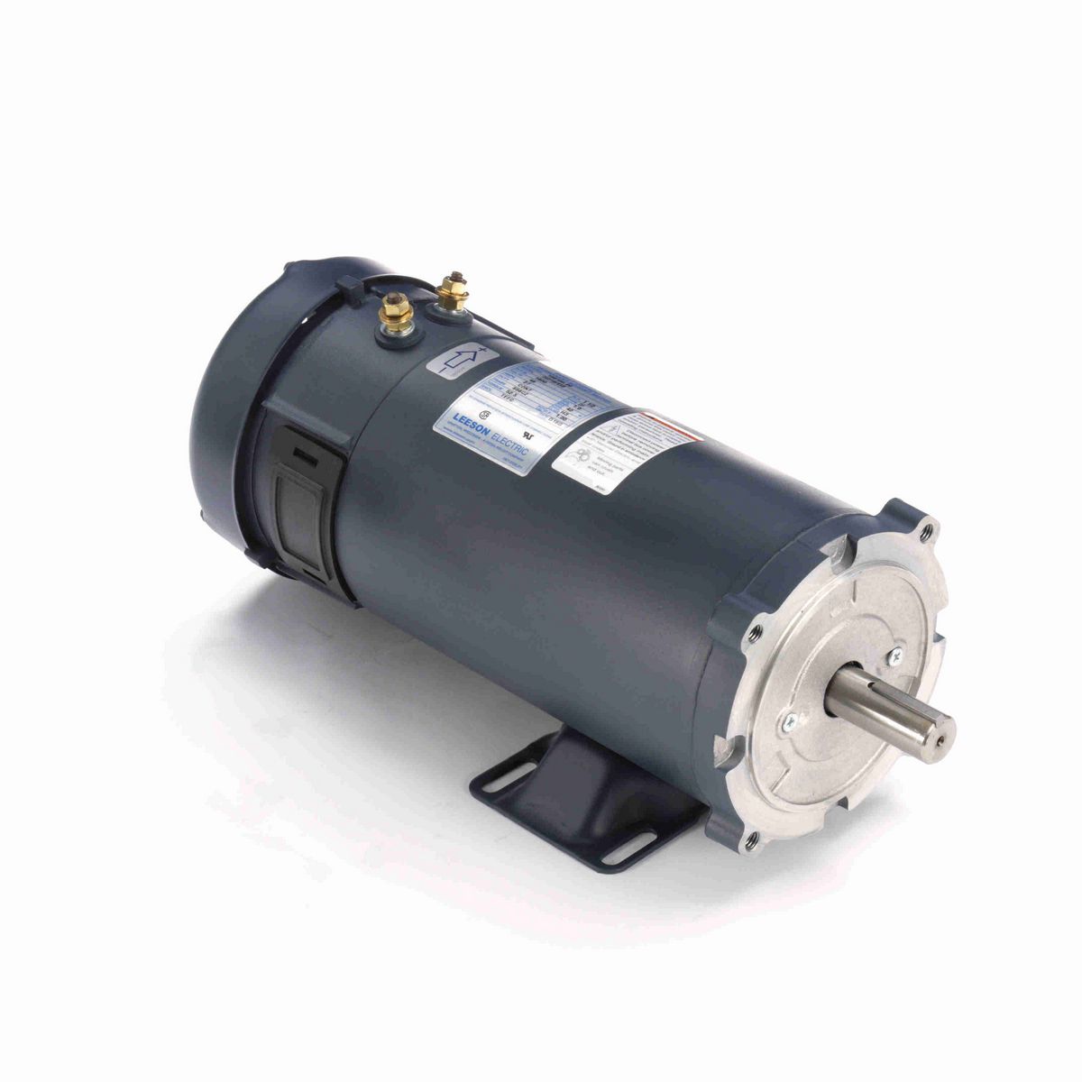 LEESON Low Voltage Motor, 1.50 HP, 48 V, 1800 RPM, S56CZ Frame, TEFC - 109105.00