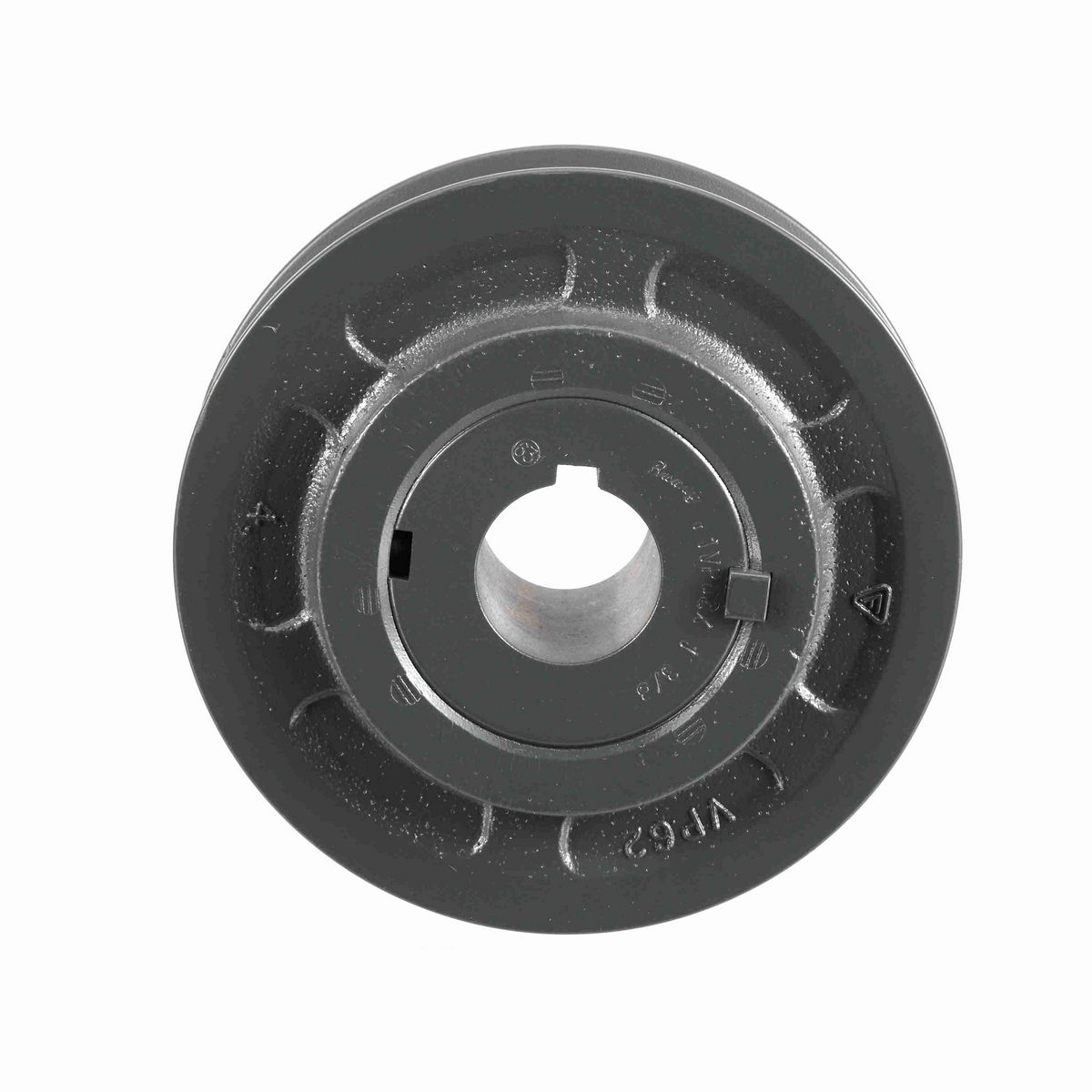 Browning 1 Groove Cast Iron Finish Bore FHP Variable Pitch Sheave - 1VP62X 1 3/8