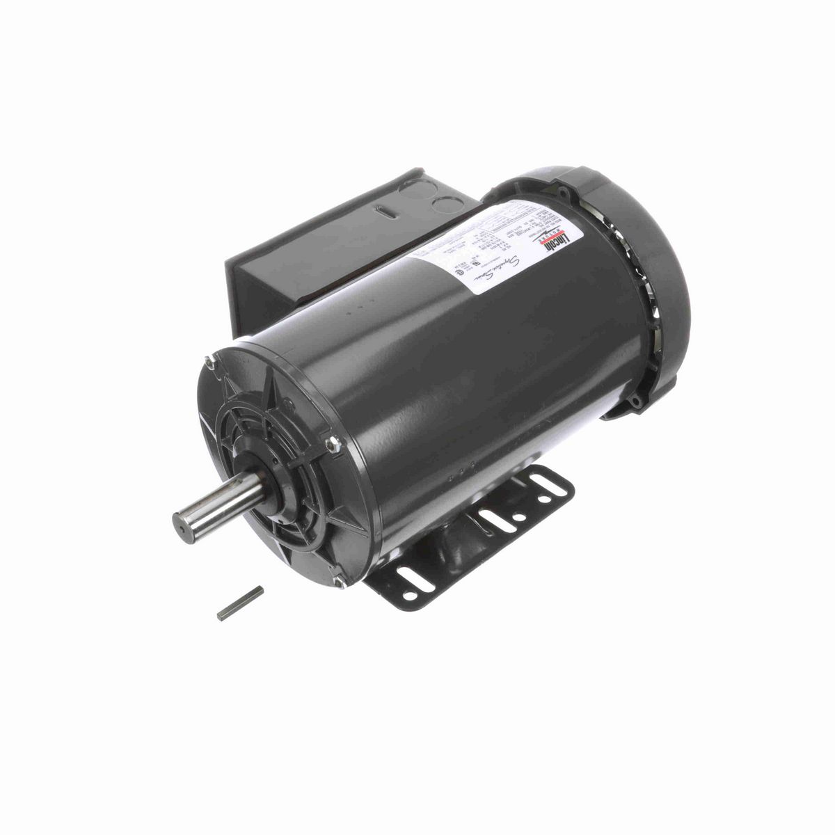LEESON General Purpose Motor, 3 HP, 1 Ph, 60 Hz, 208-230 V, 3600 RPM, 145T Frame, TEFC - LM24714