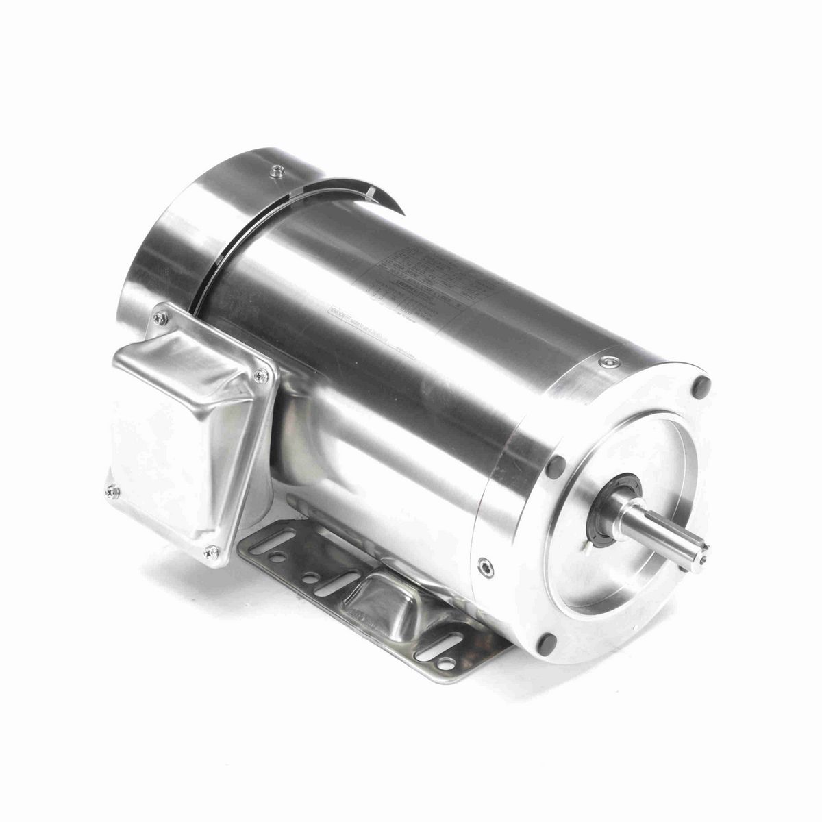 LEESON General Purpose Motor, 2 & 1.50 HP, 3 Ph, 60 & 50 Hz, 208-230/460 & 190/380 V, 1800 & 1500 RPM, 56HC Frame, TEFC - 191563.00