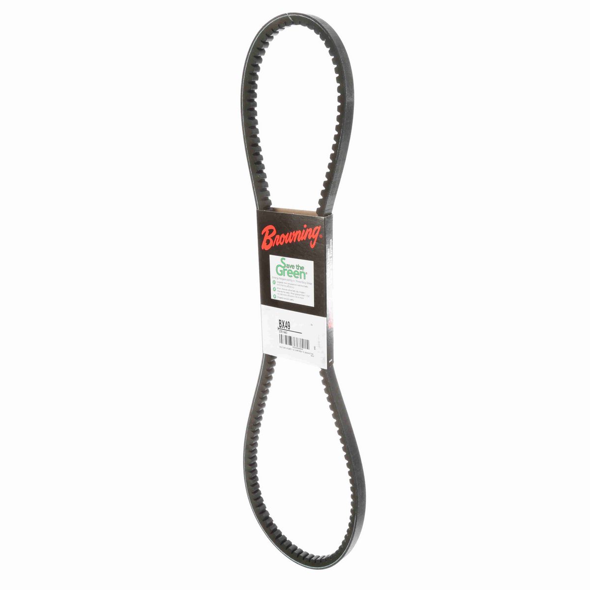 Browning EPDM Notched Belt 98% Efficient - BX49