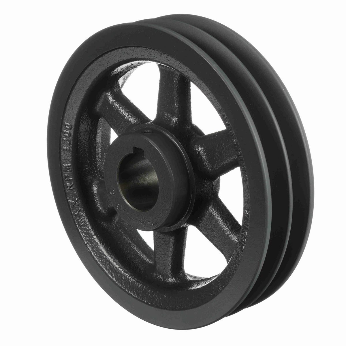 Browning 2 Groove Cast Iron FHP - Finished Bore Sheave - 2BK80X 1 7/16