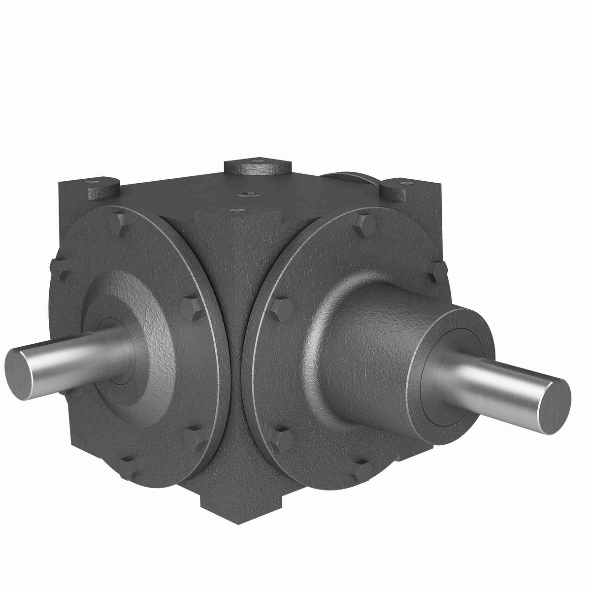 Hub City Bevel Gear Drives Cast Iron Bevel Reducer - 88 2/1 C,F SP