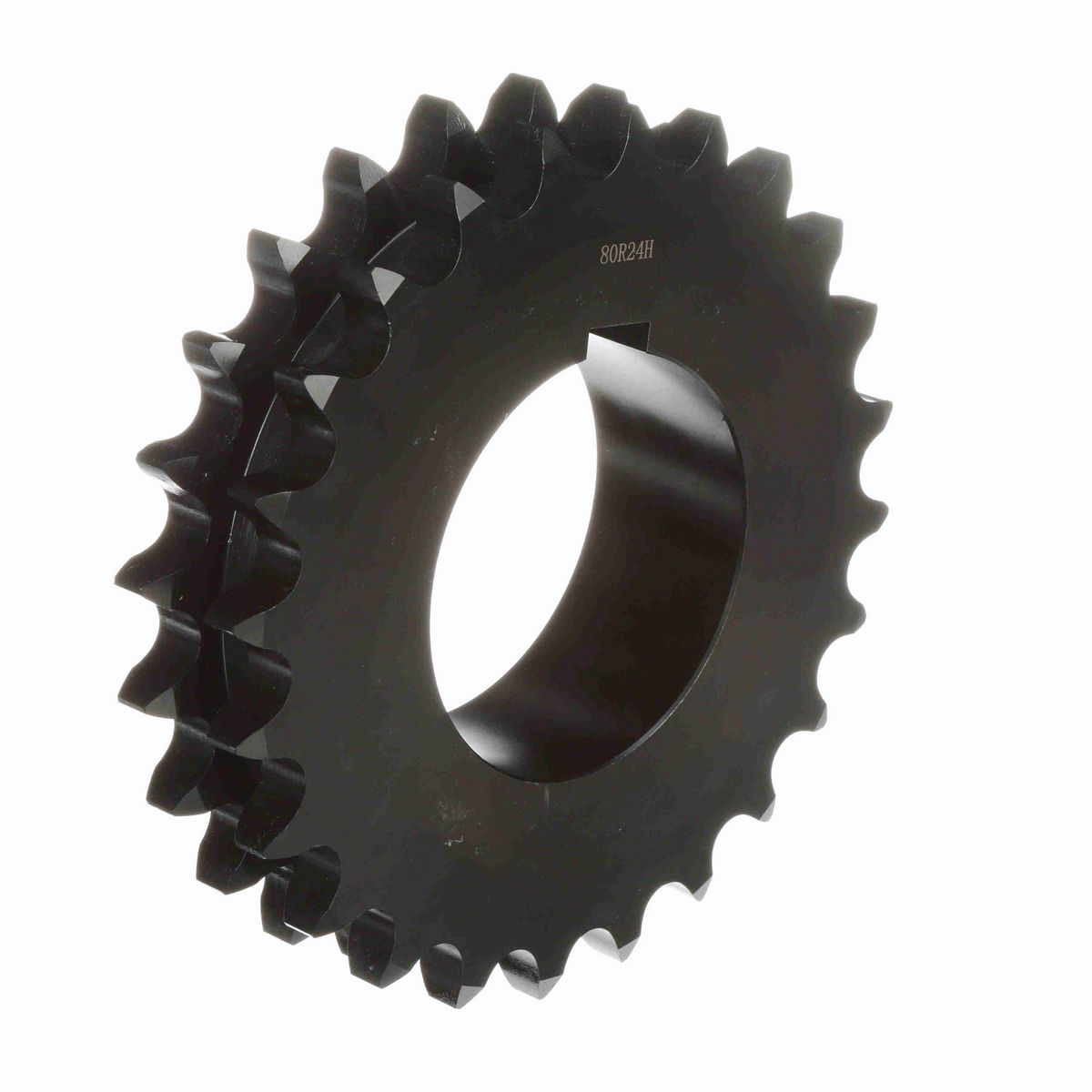 Browning Steel Bushed Bore Roller Chain Sprocket - D80R24