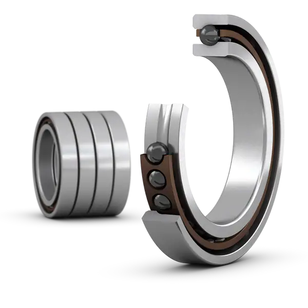 Согласованный комплект четырёх прецизионных радиально-упорных подшипников SKF 7008 ACE/HCP4AQBCA