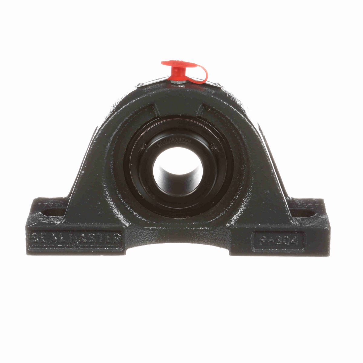 Sealmaster Mounted Cast Iron Two Bolt Pillow Block Ball Bearing - 52100 Bearing Steel, Black Oxided - Setscrew Lock - High Temperature - MP-16 HT