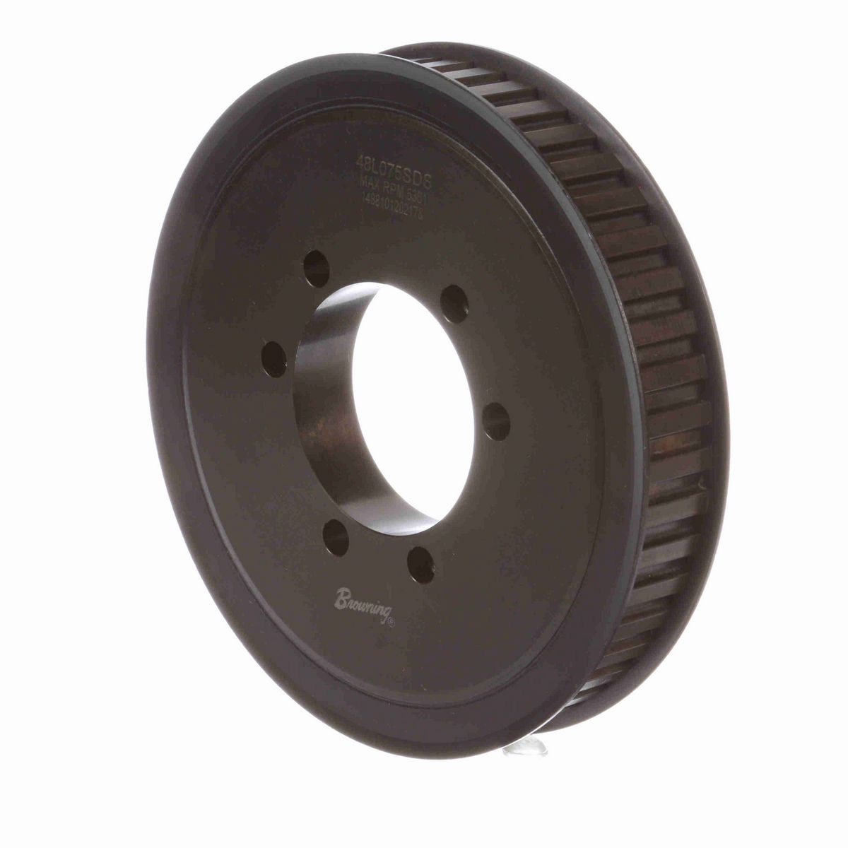 Browning Steel Bushed Bore Gearbelt Pulley - 48L075SDS