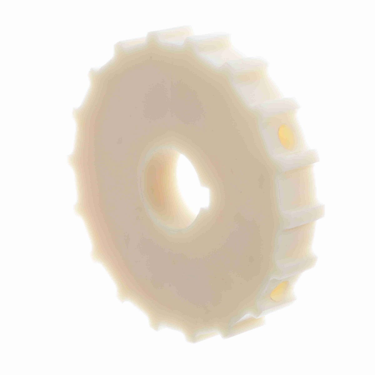 System Plast 2250 Series Split Machined Sprocket with 18 Teeth, a 1-1/2in Round Shaft-Ready Bore and Setscrew - 2250-18R1.5-DMS-SS