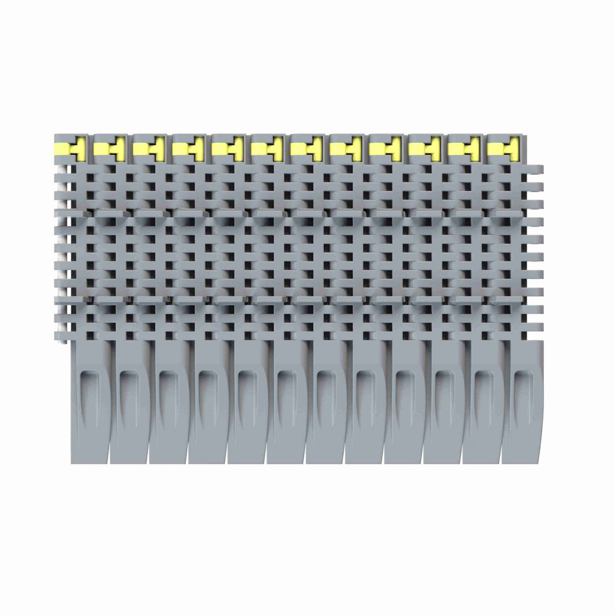 Rexnord 8505DTS Straight Running DTS®, Material: Silver Platinum Series™ X, Width: 4.5in, Pitch: 0.75in - 10295781