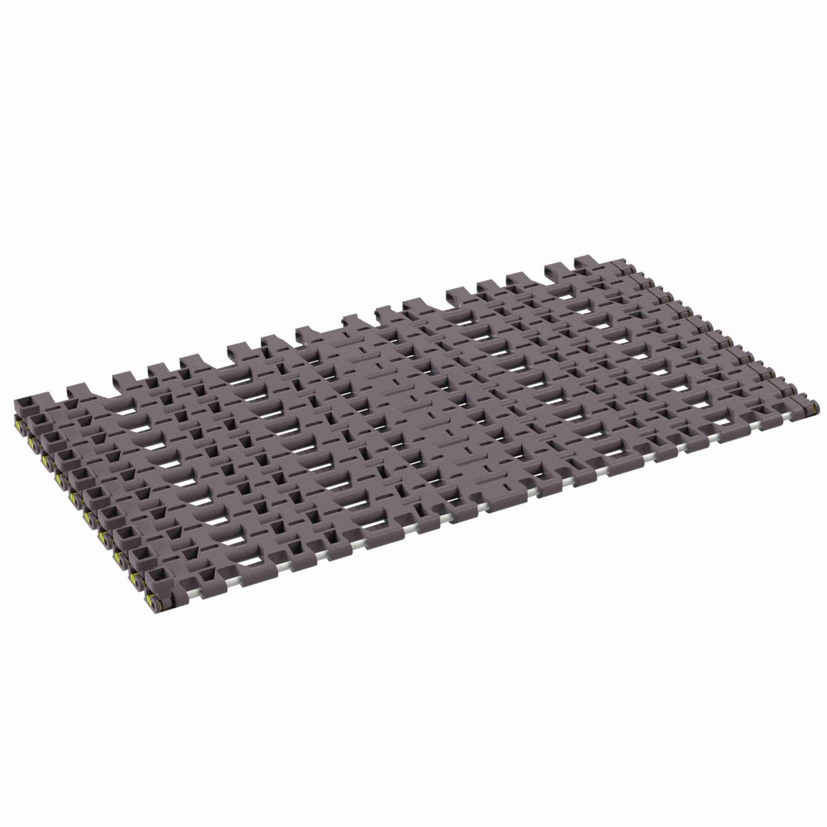 Rexnord 7956GT Side-flexing Flush Grid, Material: Brown High Performance, Width: 24in, Pitch: 1.25in - 10324712