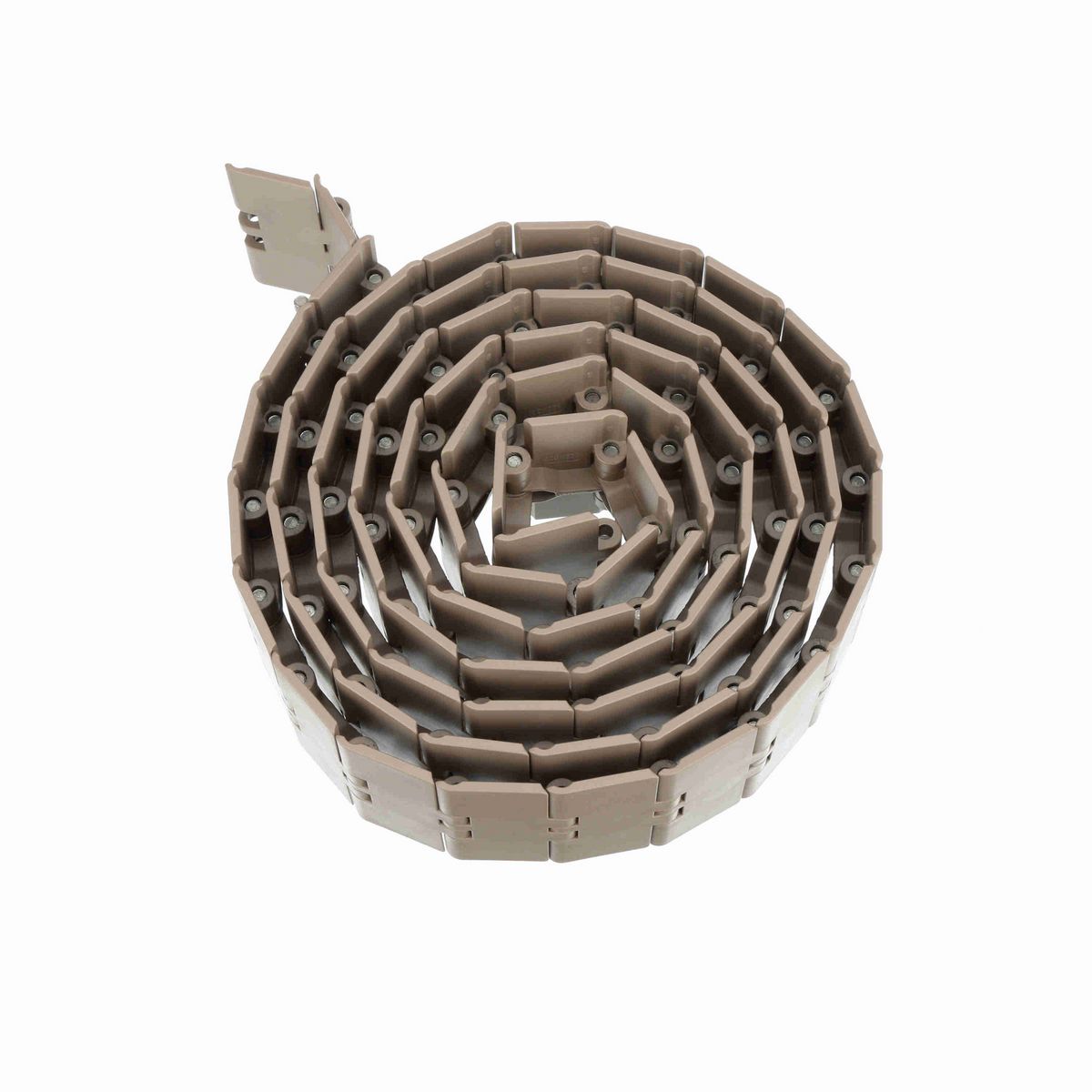 System Plast 820 Straight Running Solid Top, Material: Tan Low Friction, Width: 3.3in, Pitch: 1.5in - LF820-K330