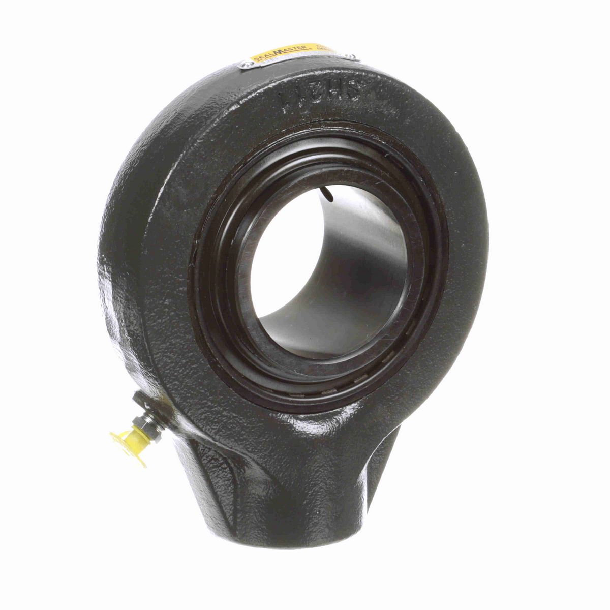 Sealmaster Mounted Cast Iron Hanger Unit Ball Bearing - 52100 Bearing Steel, Black Oxided - Setscrew Lock - High Contamination - SEHB-39 DRT